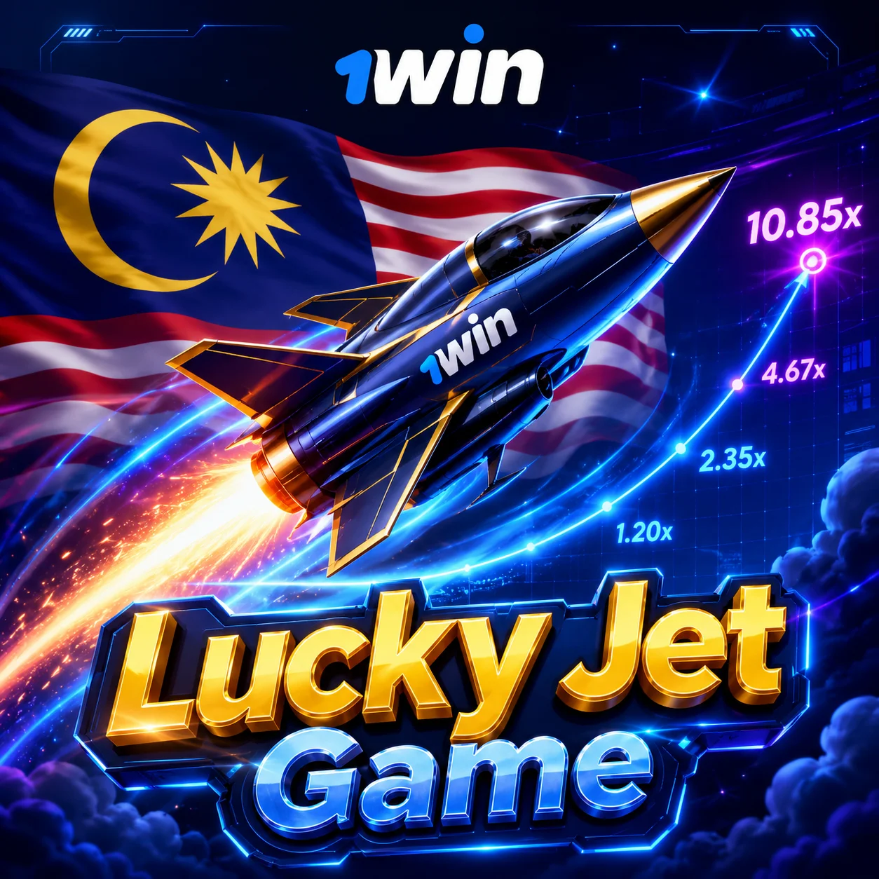 1win lucky jet game